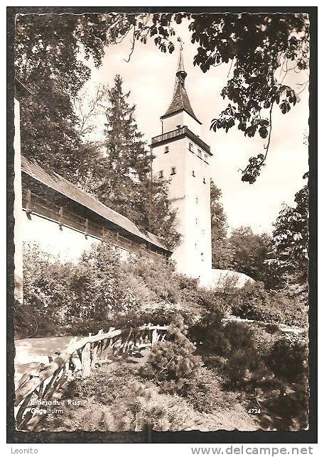 BIBERACH Riss Gigelturm Luftpost 1965 - Biberach