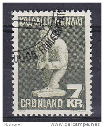 Greenland 1979 Mi. 117      7.00 Kr Kunsthandwerk Specksteinfigur (Cz. Slania) - Gebraucht