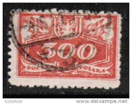 POLAND    Scott #  O 10  F-VF USED - Dienstmarken