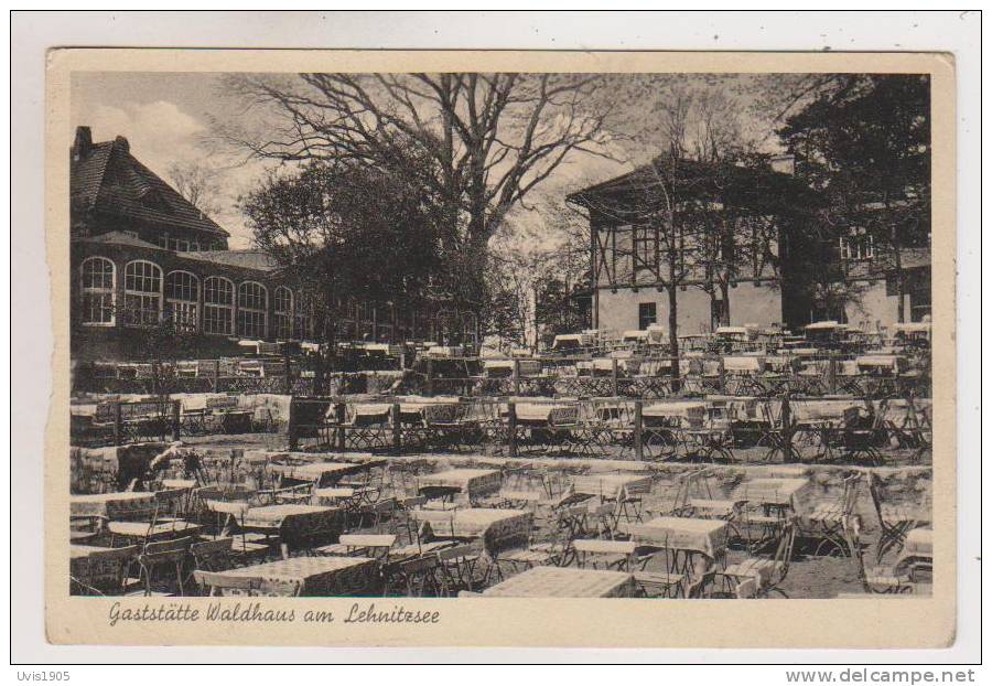 Lehnitzsee.Gaststatte Waldhaus. - Lehnitz