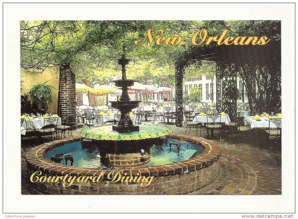 Cp, Etats-Unis, New Orleans, Court Of Two Sisters - New Orleans