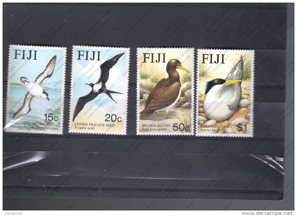 FIJI Nº  531 AL 534 - Mouettes