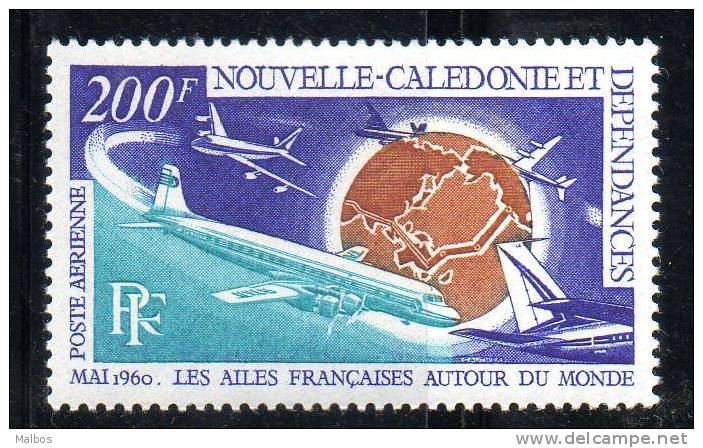 NVLLES CALEDONIES Aéro 1970 (*)  Y&T N° 112 - Gomme & Charnière - Gum & Hinge - Nuevos