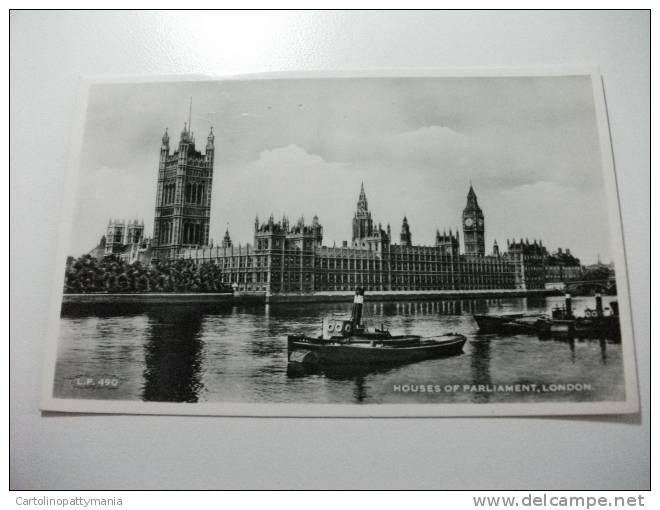 Londra Rimorchiatore Houses Of Parliament  London - Rimorchiatori