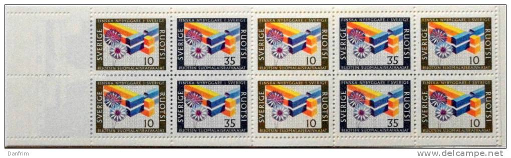 Sweden  1967  MH 16  MiNr. 584-585 (**)  ( Lot  Ks159) - 1951-80