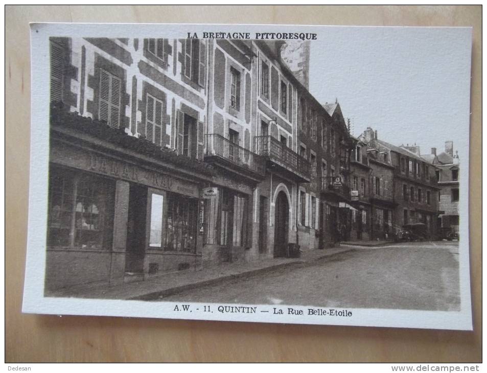 CPA La Bretagne Pittoresque Quintin La Rue Belle Etoile -  AA02 - Quintin