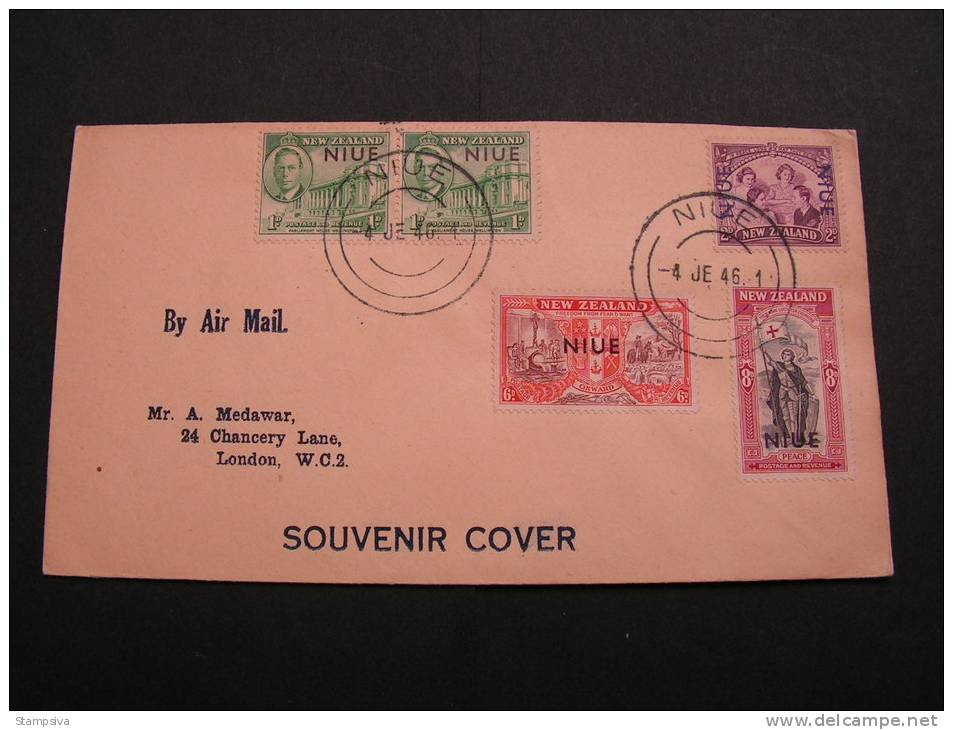 == NZ  Niue , FDC  ??  1946 - Niue