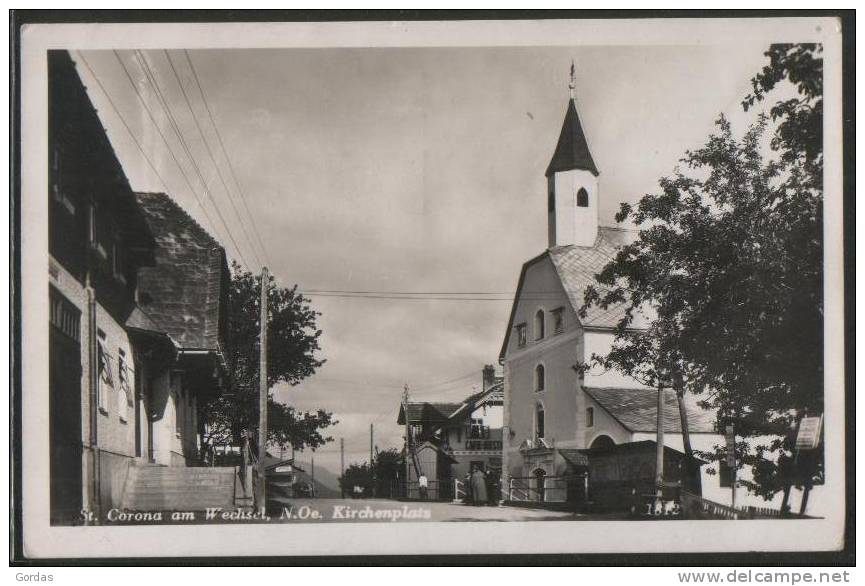 Austria - N-O - Sankt Corona Am Wechsel - Kirchenplatz - Neunkirchen