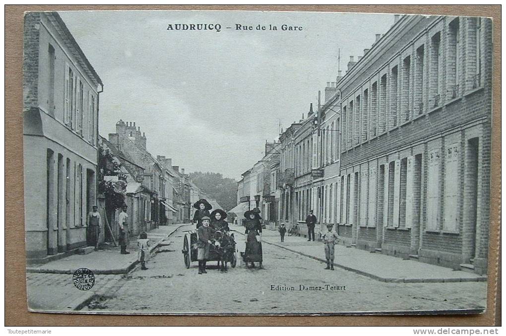 Audruicq - Rue De La Gare - Attelage D'ane - Audruicq