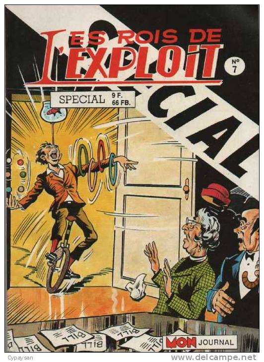 ROIS DE L EXPLOIT SPECIAL N° 7 BE MON JOURNAL 09-1988 - Mon Journal