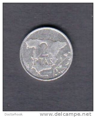 SPAIN   2  PESETAS  1982 (KM # 822) - 2 Pesetas