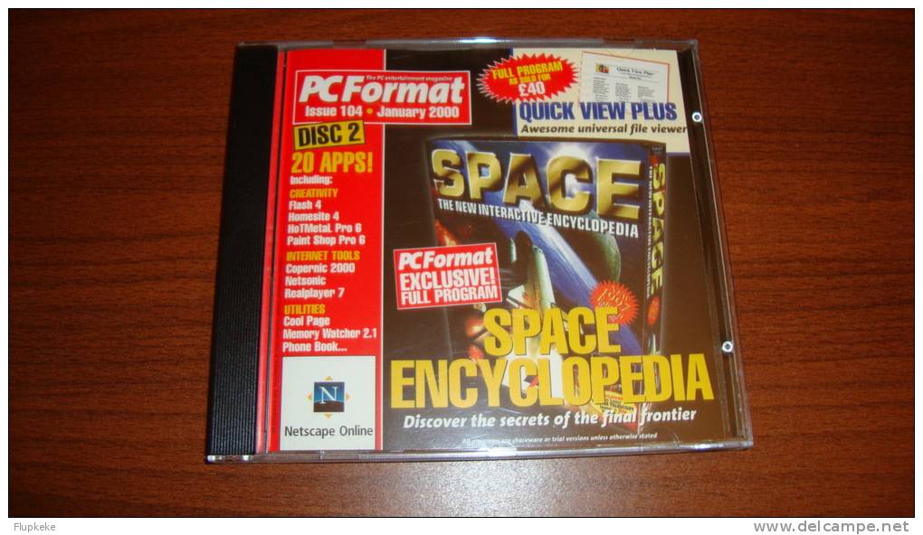 Space New Interactive Encyclopedia Discover The Secrets Of The Final Frontier Sur Cd-Rom - Encyclopaedia