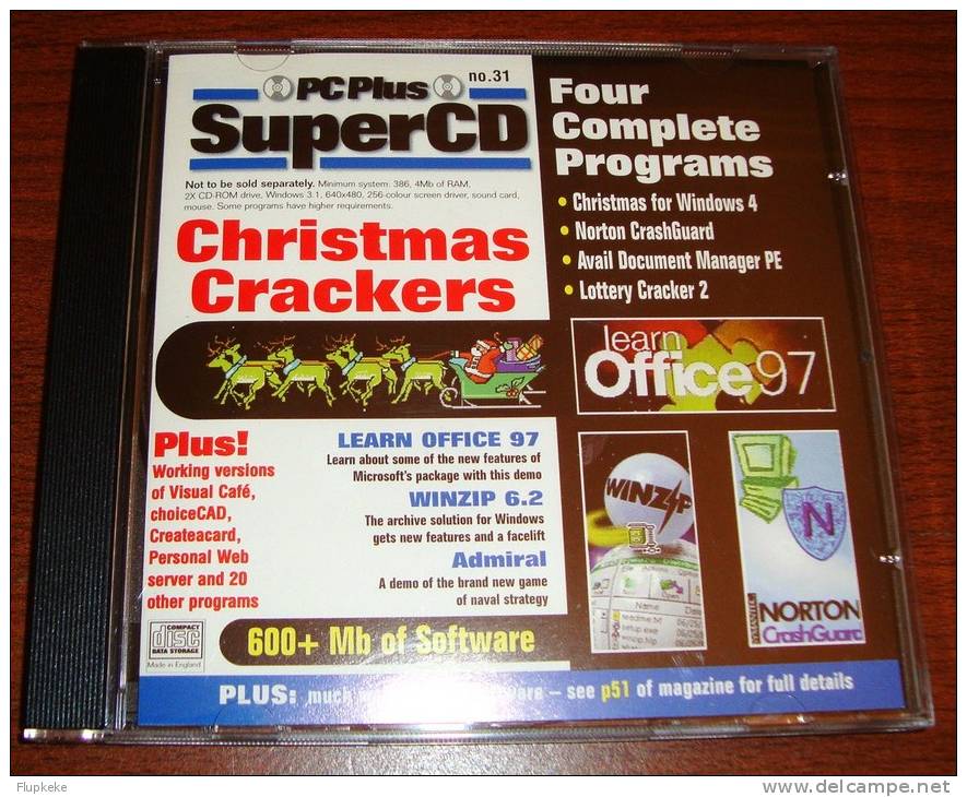 Christmas Crackers Pc Plus January 1997 Édition Sur Cd-Rom - Encyclopaedia