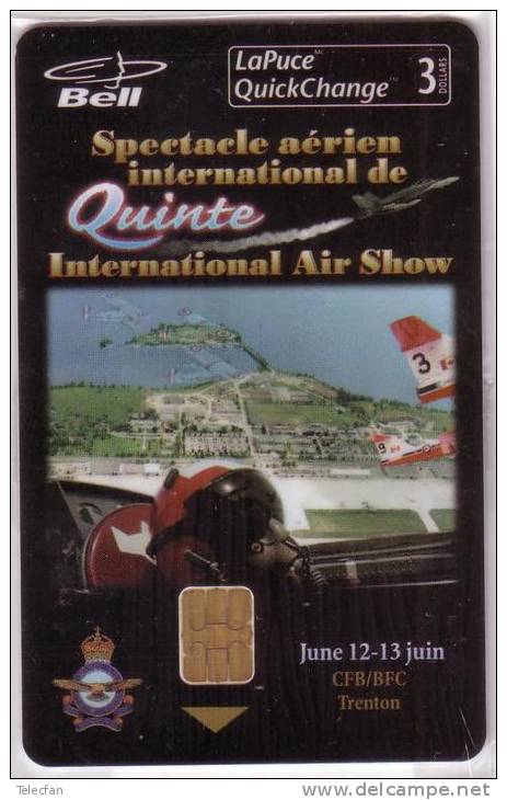 CANADA PRIVEE AIRPLANE AVION ACROBATIE AERIENNE QUINTE AIR SHOW N° B30268 1500 EX NEUVE MINT RARE - Canada