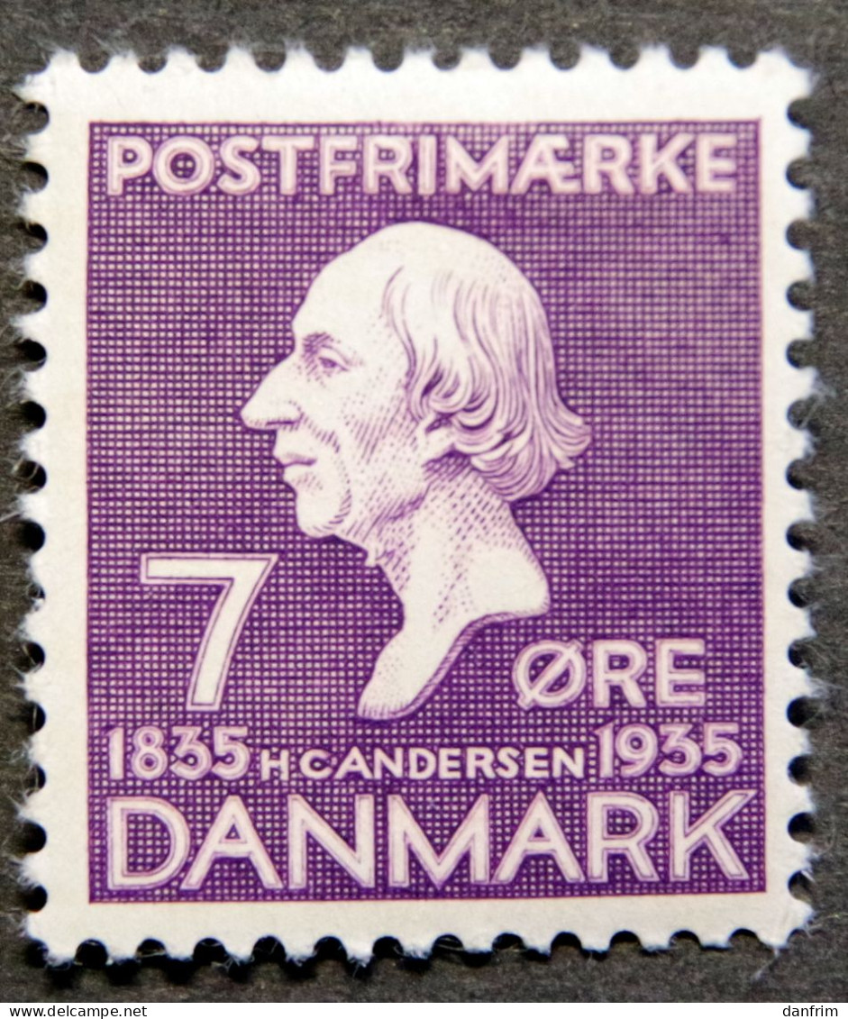 Denmark 1935 Hans Christian Andersen  MiNr.223   MNH (**)   ( Lot KS 1309 ) - Unused Stamps