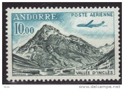 ANDORRE Français PA 8 ** - Airmail