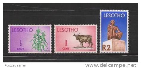 LESOTHO 1971 MNH Stamps Definitives 91=104 3 Values Only, Thus No Complete Serie - Lesotho (1966-...)