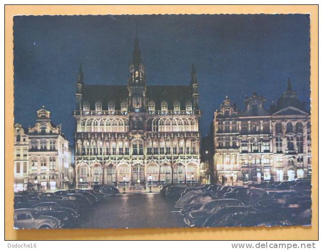 BRUXELLES - Grand'Place - Maison Du Roi - Bruxelles La Nuit