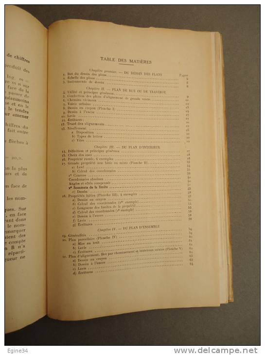 Encyclopédie Industrielle Commerciale - M.QUANON - Compléments De Topométrie - Cours De DESSIN DES PLANS - Encyclopaedia