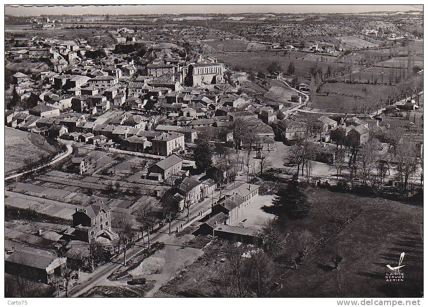 Montaigu De Quercy 82 -  Panorama - Oblitération - Montaigu De Quercy