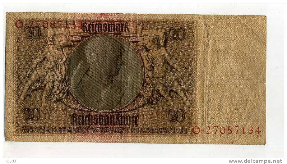 - ALLEMAGNE . 20 M. 1929. - 20 Mark