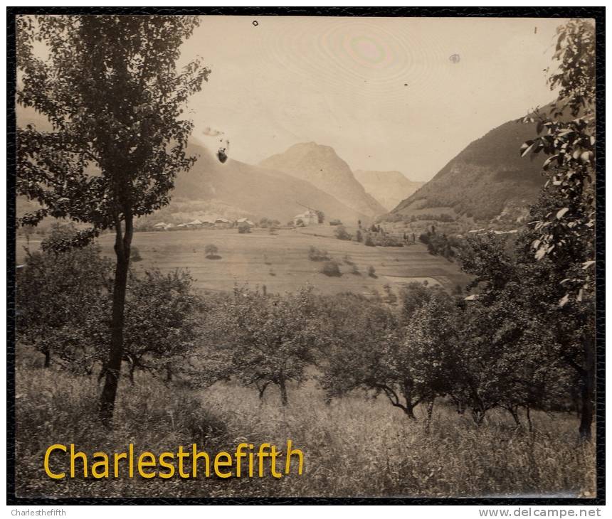 VERS 1930 - VIEILLE PHOTO - HAUTE SAVOIE - SEYTHENEX  ( Environs De Faverges - Annecy ) - Format 14 X 12 Cm - Andere & Zonder Classificatie