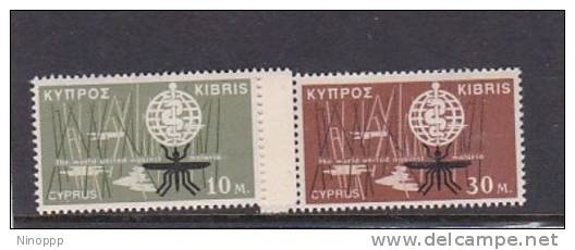 Cyprus 1962 Malaria Eradication MNH - ACF - Aktion Gegen Den Hunger