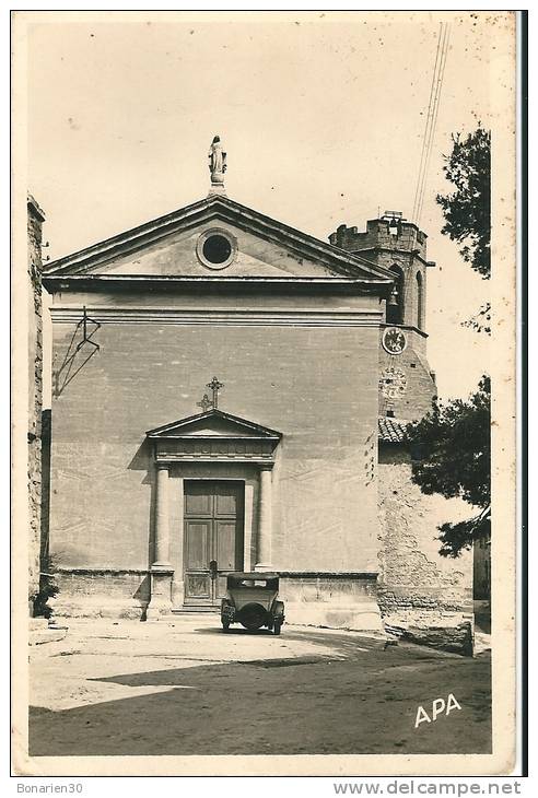 CPSM 84 ENTRAIGUES L´EGLISE  BELLE ROSALIE - Entraigue Sur Sorgue