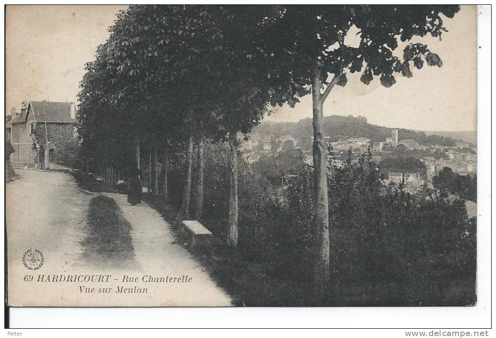 HARDRICOURT - Rue Chanterelle - Vue Sur Meulan - Hardricourt