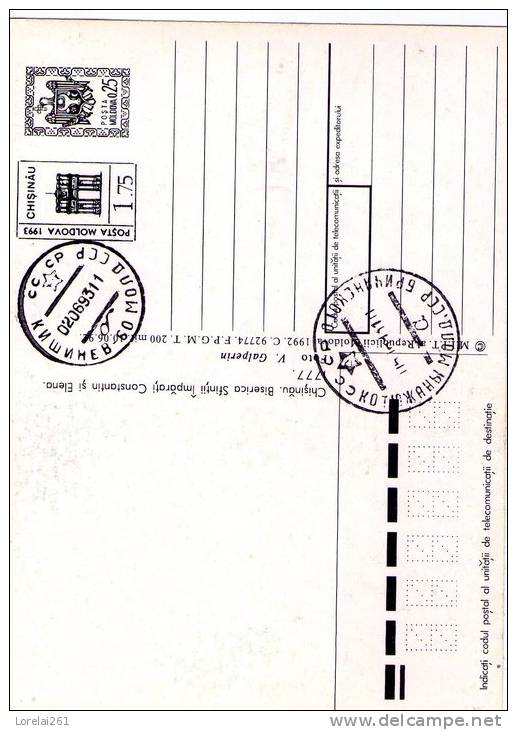 Chisinau - Biserica Sfintii Imparati Constantin Si Elena - Moldavie