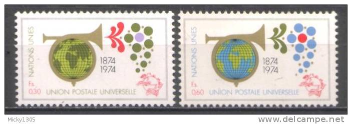 UN Genf - Mi-Nr 39/40 Postfrisch / MNH ** (o184) - Neufs