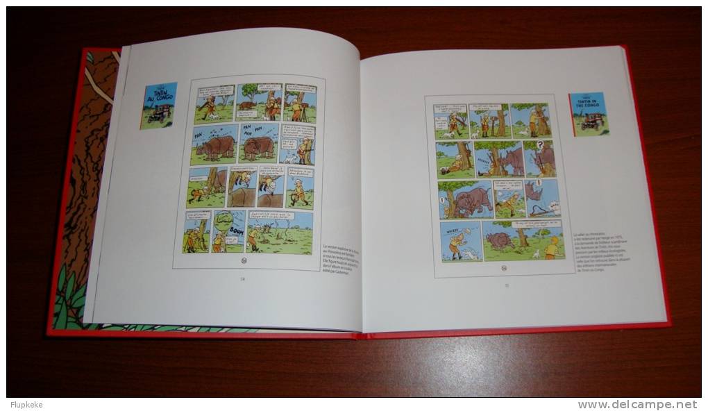 Tintin au Congo de Papa Daniel Couvreur Le Soir & Éditions Moulinsart