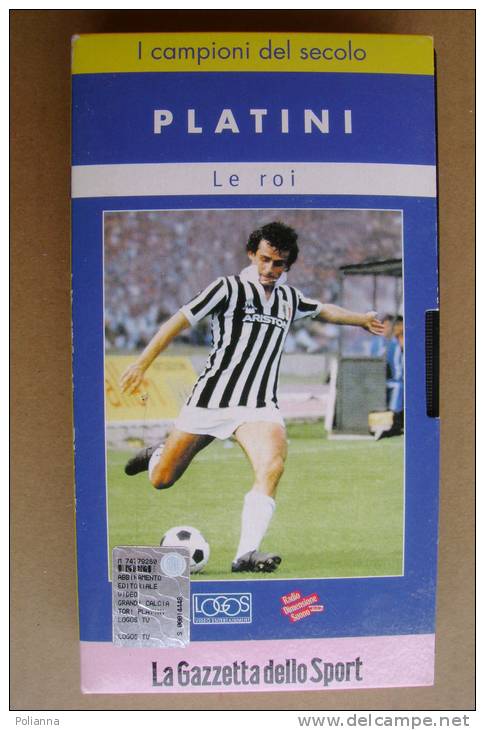 PBH/43 I Campioni Del Secolo- PLATINI - CALCIO - JUVENTUS VHS - Sport