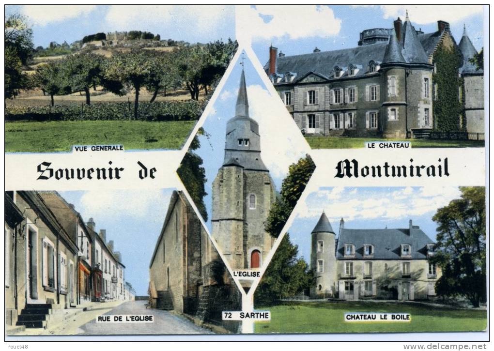 72 - Souvenir De MONTMIRAIL - Montmirail