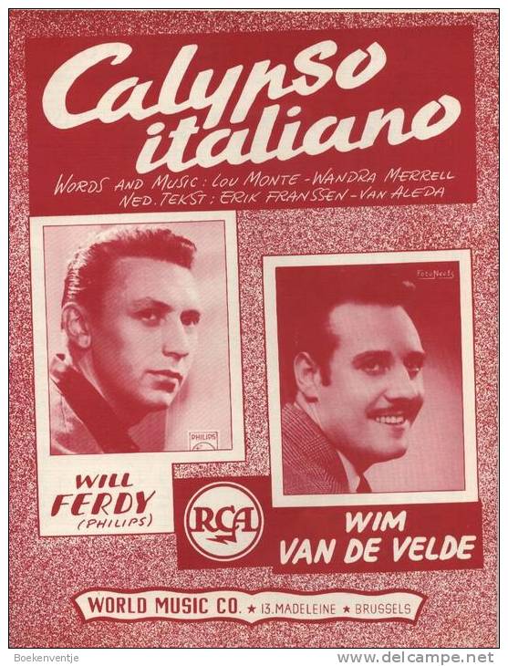 Calypso Italiano - Will Ferdy - Wim Van De Velde - Chorwerke