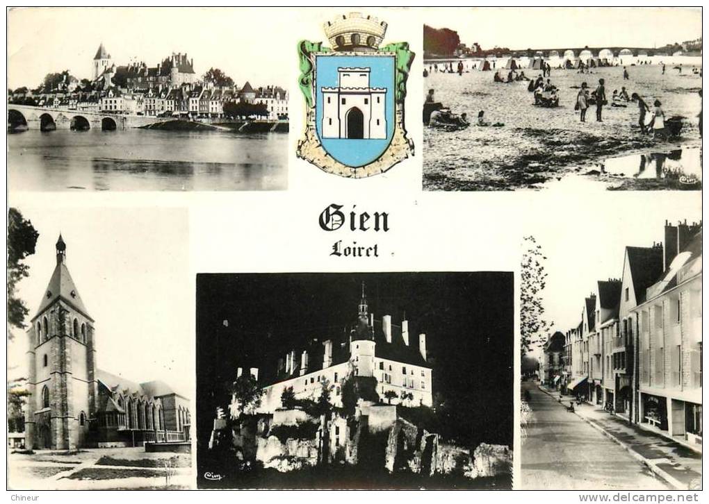 GIEN CARTE MULTIVUES - Gien