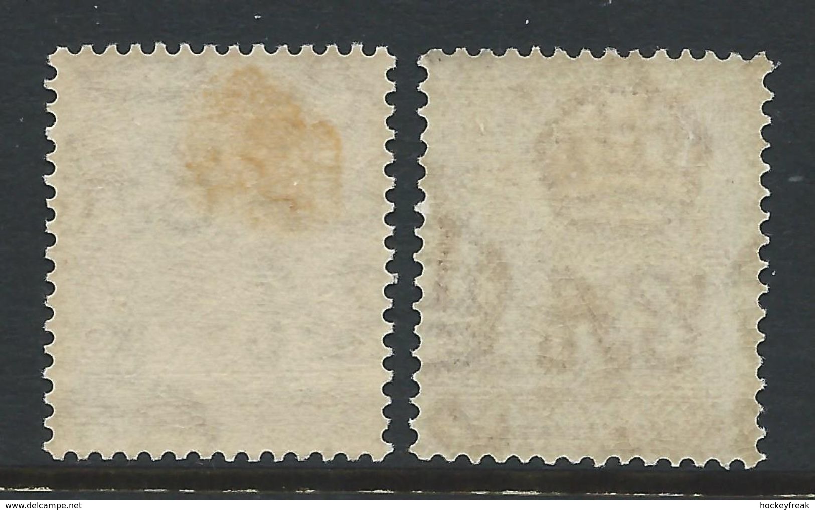 Jamaica 1929 - 2 X 1½d Chocolate Shades SG109 HM Cat £19+ As HM SG2020 - Jamaica (...-1961)