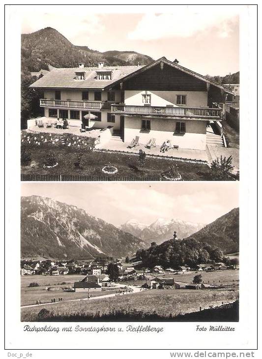 Deutschland - Ruhpolding - Bayerische Alpen - Haus Maier - Waldbahnstrasse - Ruhpolding