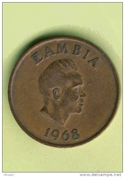 Pièce De Monnaie ZAMBIE - 2 Ngwee Zambia - Zambie