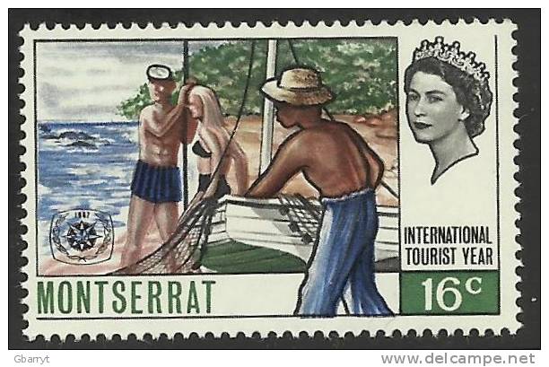 Montserrat Scott # 189 - 192 MNH VF Sport. International Tourist Year...........................S22 - Montserrat