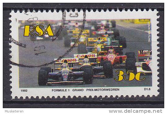 South Africa 1992 Mi. 640      35 C Sport Grand-Prix-Rennen Formel 1 In Kyalami - Oblitérés