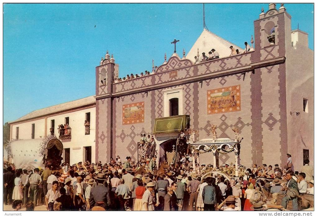 España-Huelva--1965--Romeria Del Rocio-Iglesia De La Virgen Del Rocio - Huelva