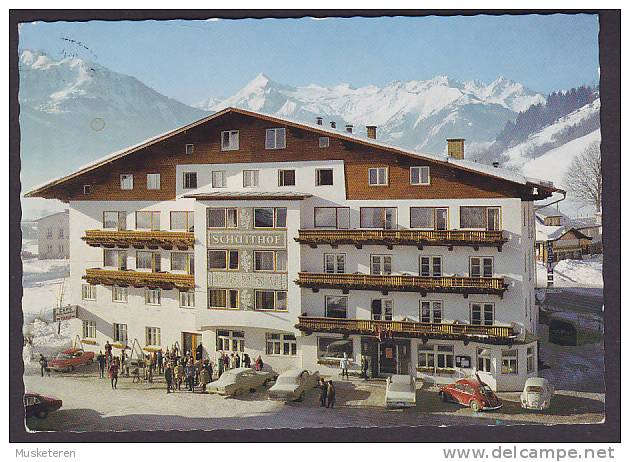 Austria PPC Zell Am See Grosgasthof Schütthof Used 1993 In Denmark - Zell Am See