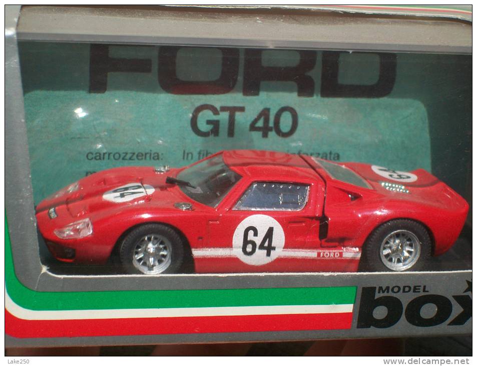 BOX - 8455 - FORD GT 40 MALLORY PARK 1968   Scala 1/43 - Box