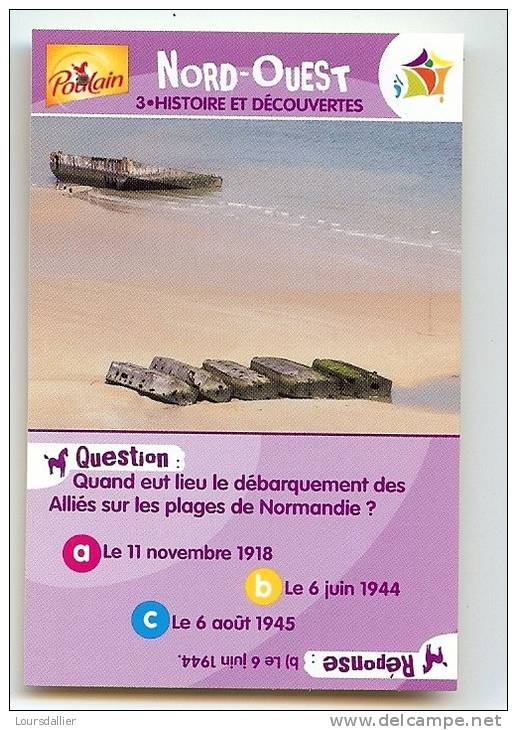 IMAGE POULAIN NORD OUEST HISTOIRE ET DECOUVERTES N°3 - Chocolade