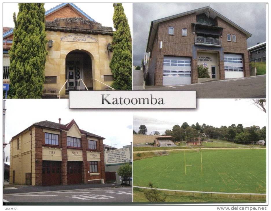 Australia Blue Mountains City Of Katoomba 2 - Fire Station, Stadium, ANZAC Hospital - Sonstige & Ohne Zuordnung