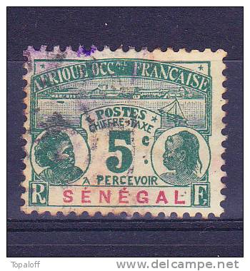 Sénégal Taxe N°4 Oblitéré - Postage Due