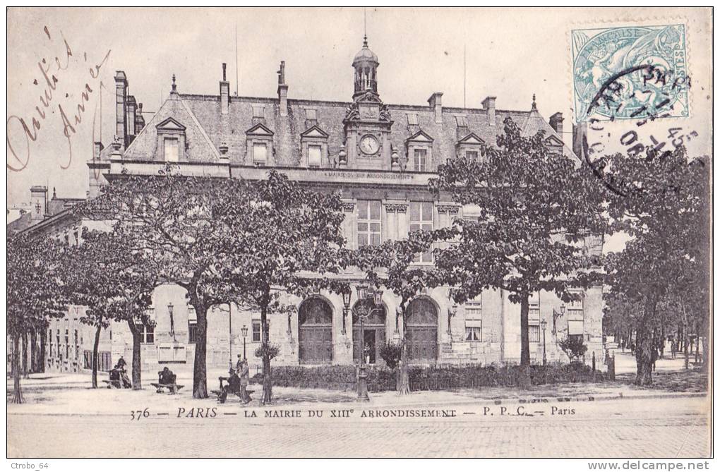 CPA PARIS 75 - Mairie Du XIII ème Arrondissement - District 13