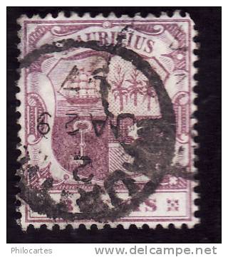 MAURICE -  Mauritius  1895-97  - Y&T 88 - Oblitéré - Cote 1e - Maurice (...-1967)