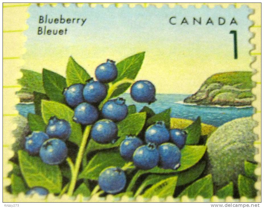 Canada 1992 Blueberry 1c - Mint - Neufs